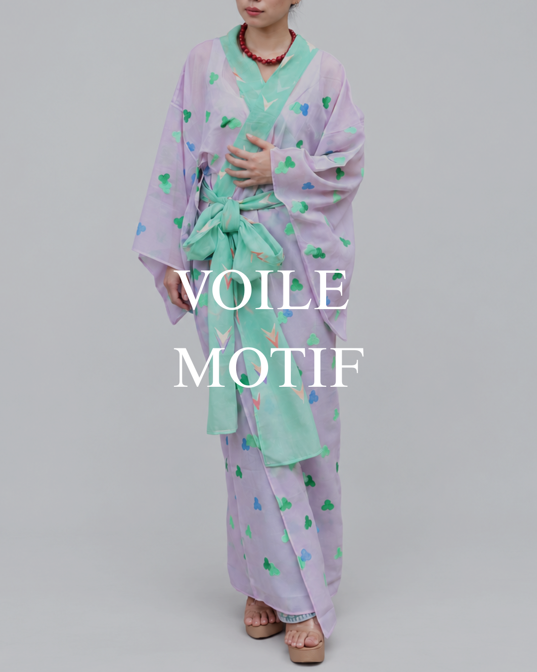 YUKATA VOILE MOTIF