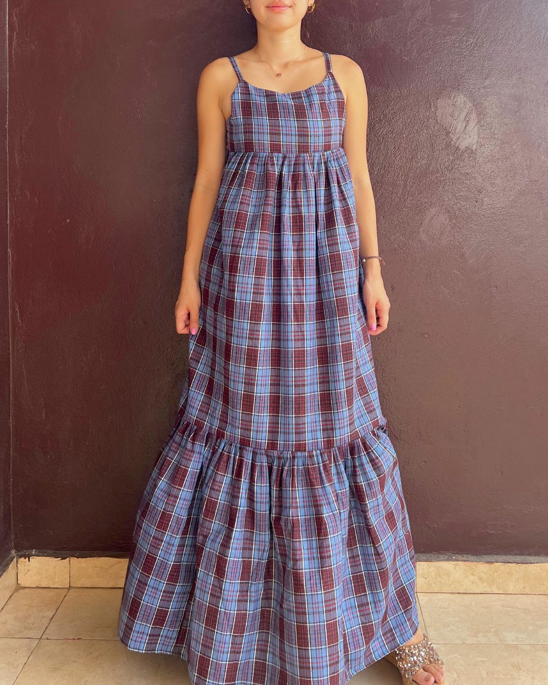 Back Ribbon Dress (Size S/M)