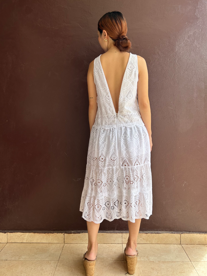 オープンバックドレス (Size S/M)