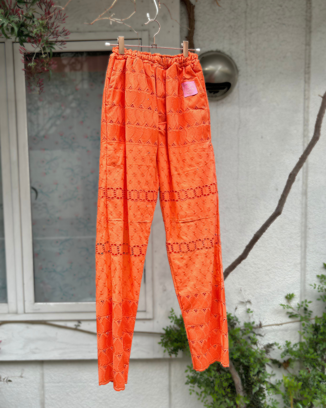 刺繍レースパンタロン   (Size S/M)