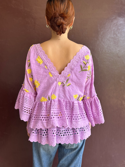 バックオープンフリルトップ（モチーフ）