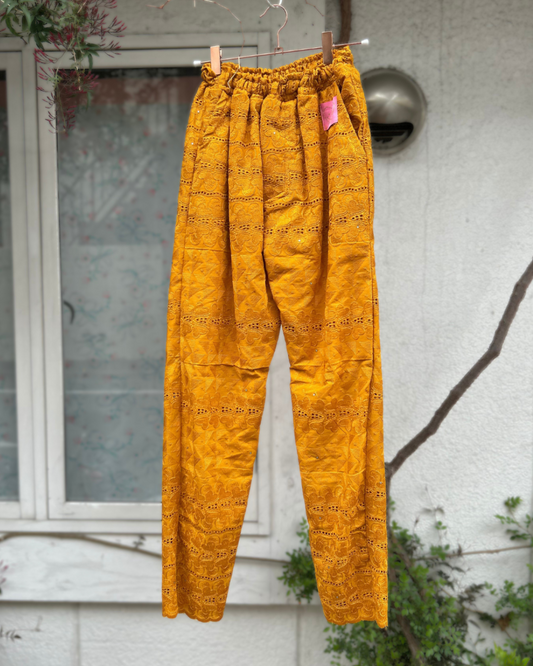 刺繍レースパンタロン  (Size S/M)
