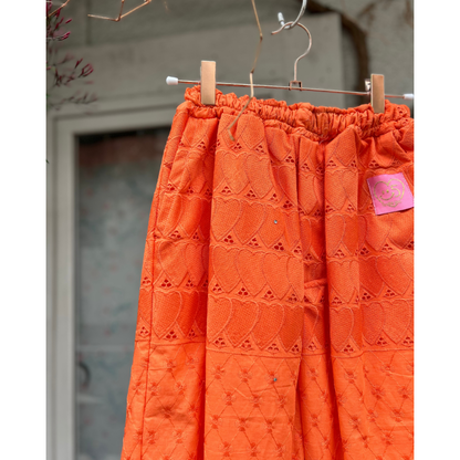 刺繍レースパンタロン   (Size S/M)