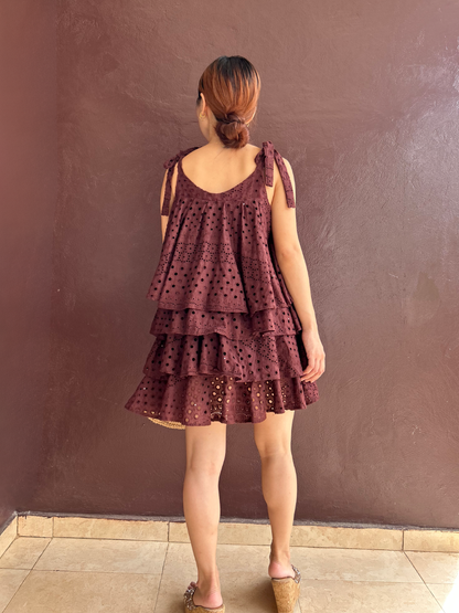 4-tier volume dress (Size S/M) 