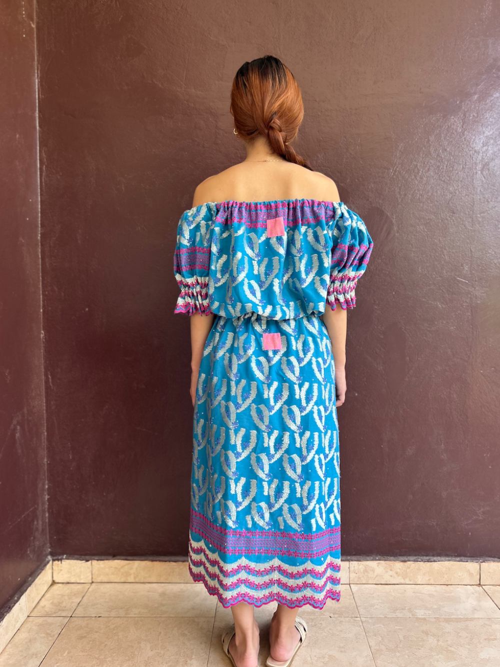 Decollete Floral Ensemble (Size S/M)