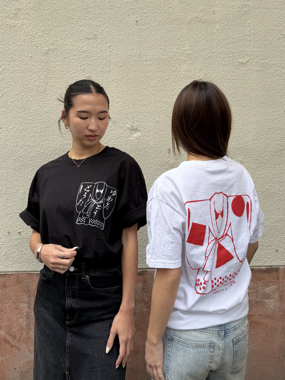浴衣ロゴTEE / Front Back Print