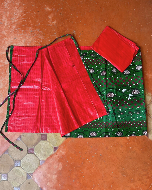 リバーシブルラップスカート（Size FREE）/ Short