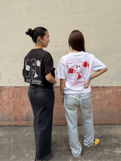 浴衣ロゴTEE / Front Back Print