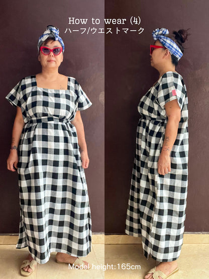 Bou Bou Tan/ ロング（赤白チェック３種類）