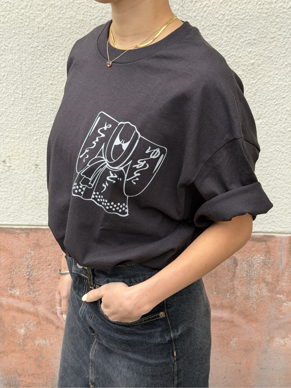 浴衣ロゴTEE / Front Back Print