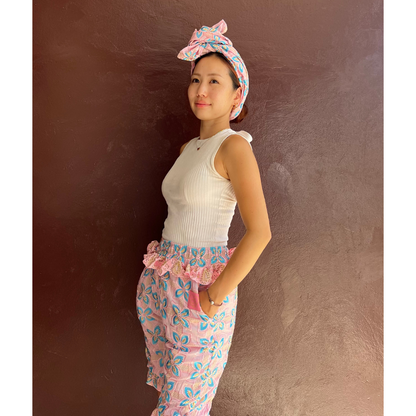 ビジュー付き刺繍ショーツ (Size S)