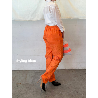 刺繍レースパンタロン   (Size S/M)