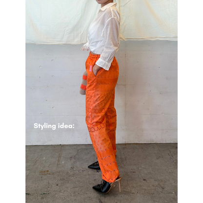 刺繍レースパンタロン   (Size S/M)