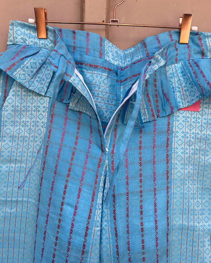 Mist Blue Woven Ensemble (Size S/M)