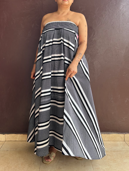 リボンサーキュラスドレス（ワックス）