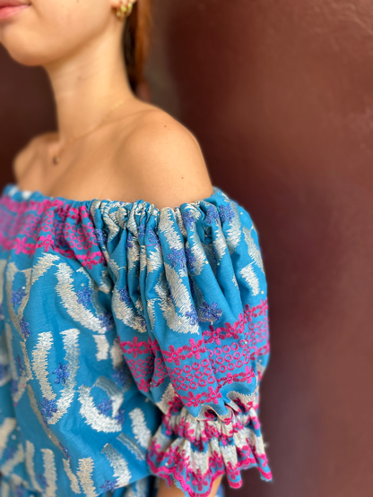 Decollete Floral Ensemble (Size S/M)