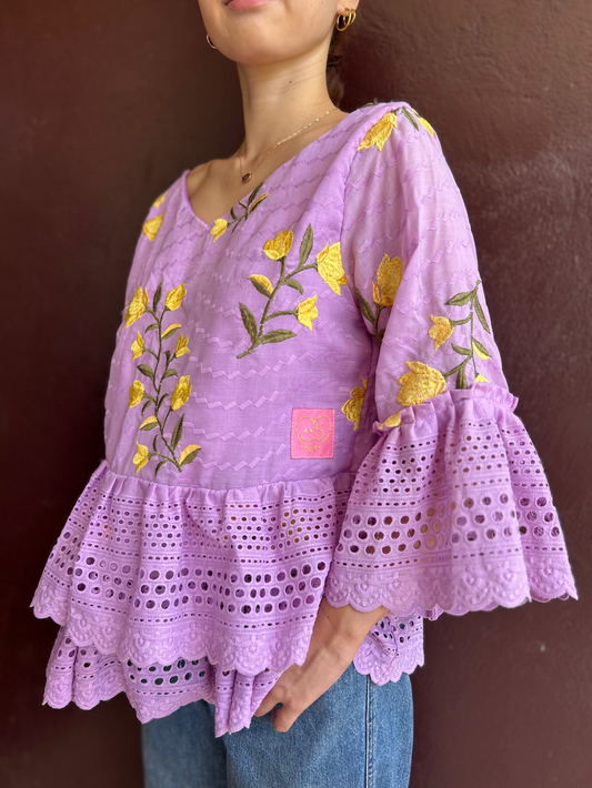 バックオープンフリルトップ（モチーフ）