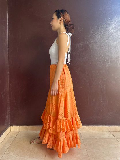 Double Ruffle Skirt (Size S/M) 