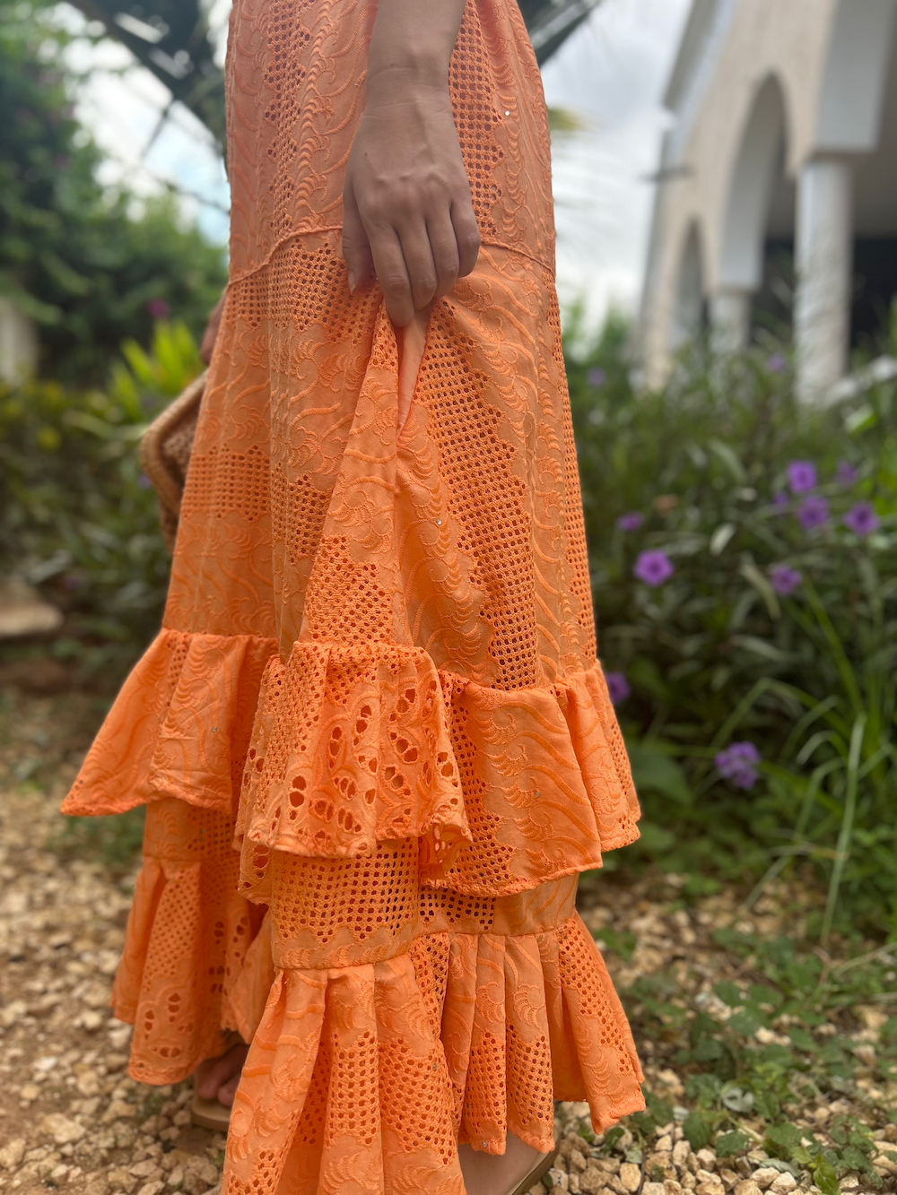 Double Ruffle Skirt (Size S/M) 