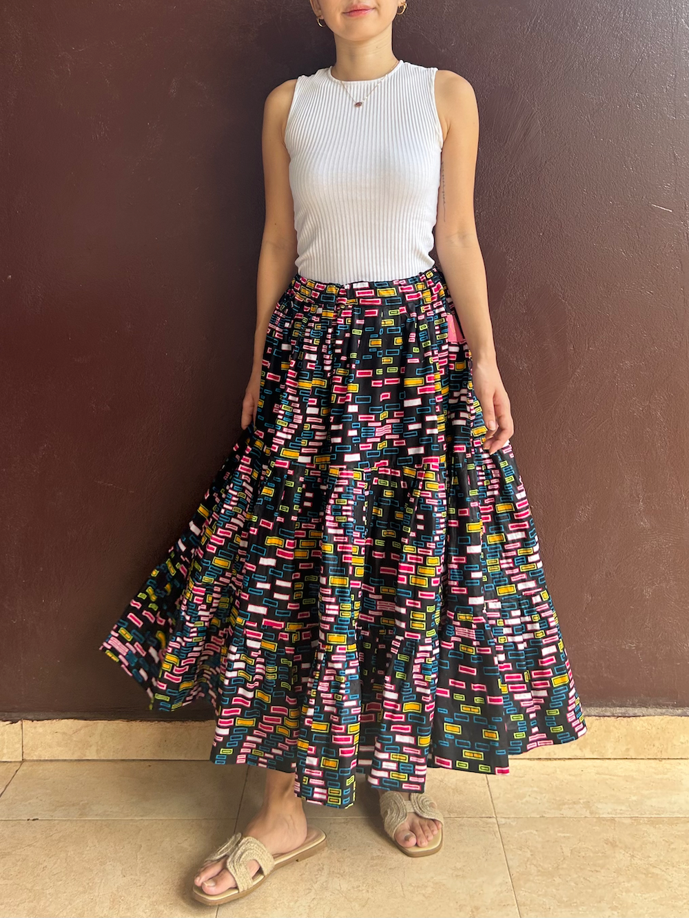 ティアードスカート (Size M/L)