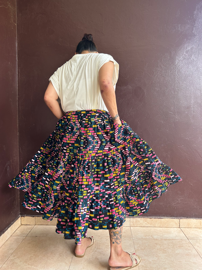 ティアードスカート (Size M/L)