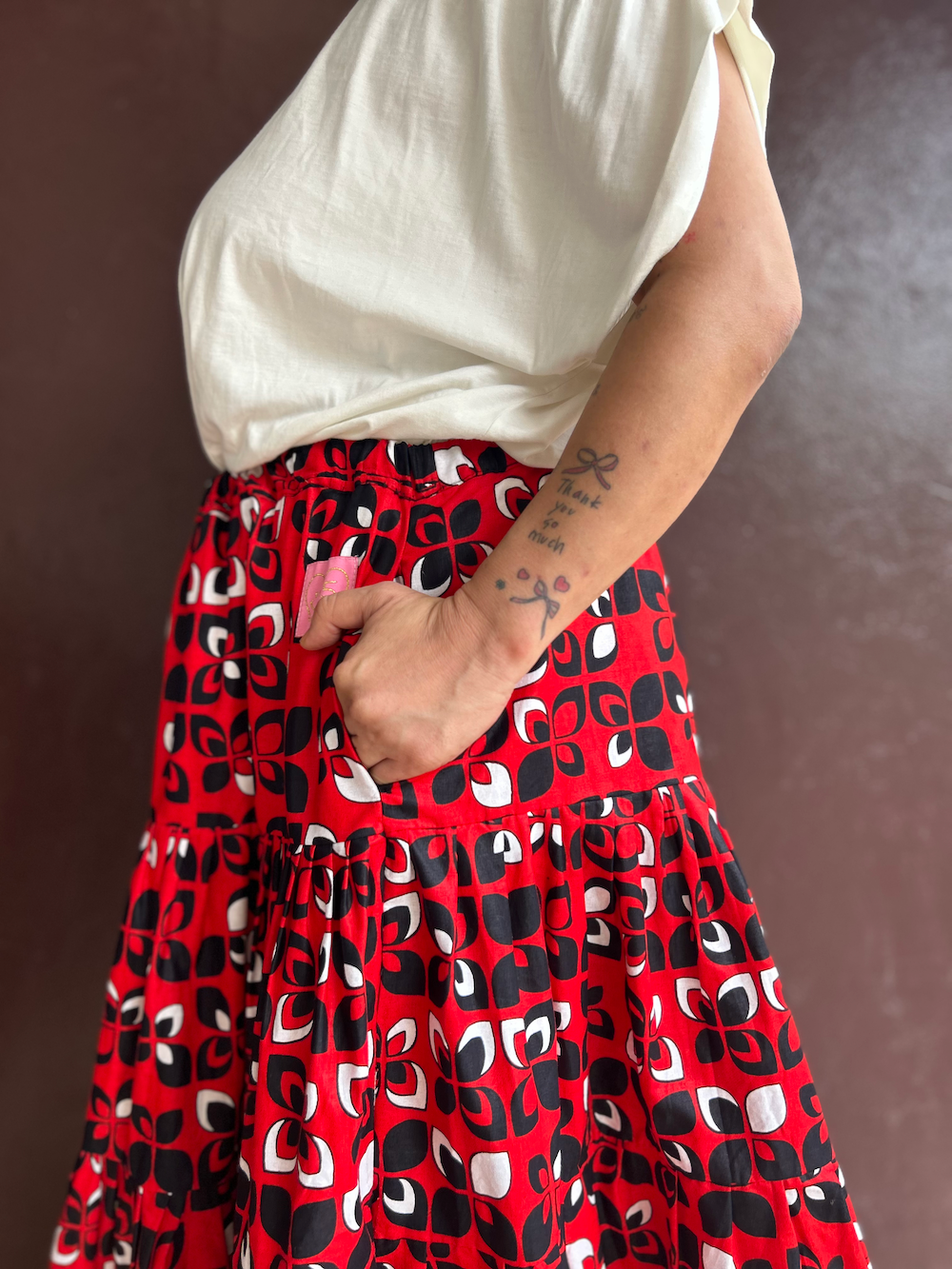 ティアードスカート (Size M/L)