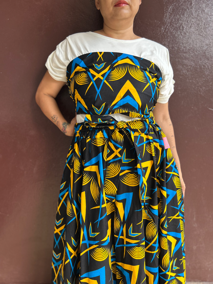 リボンサーキュラススカート (Size M/L)