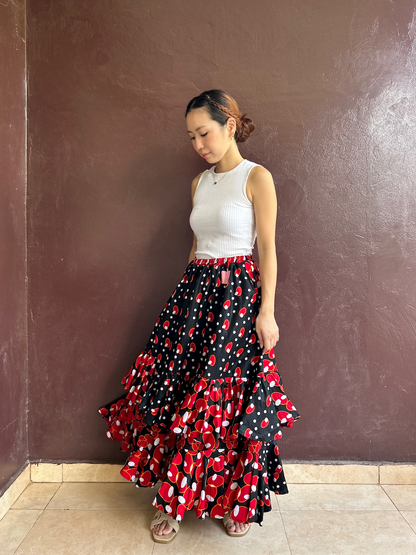 Double Ruffle Skirt (Size S/M) 