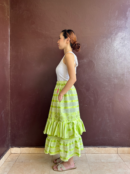 ダブルラッフルスカート (Size S/M)