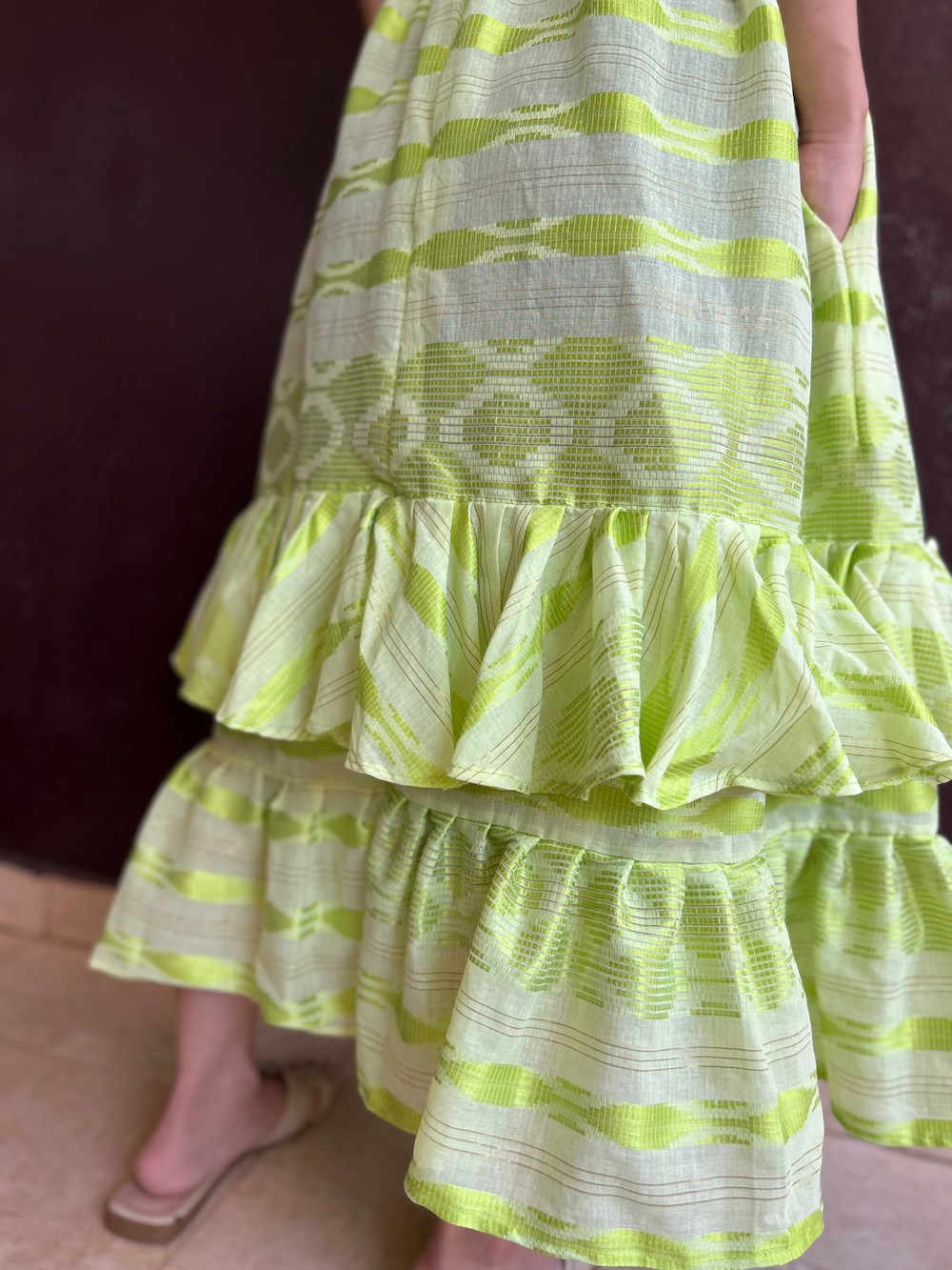 ダブルラッフルスカート (Size S/M)