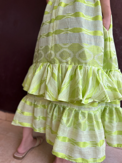 ダブルラッフルスカート (Size S/M)