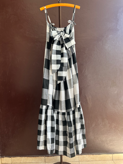 バックリボンドレス (Size M/L)