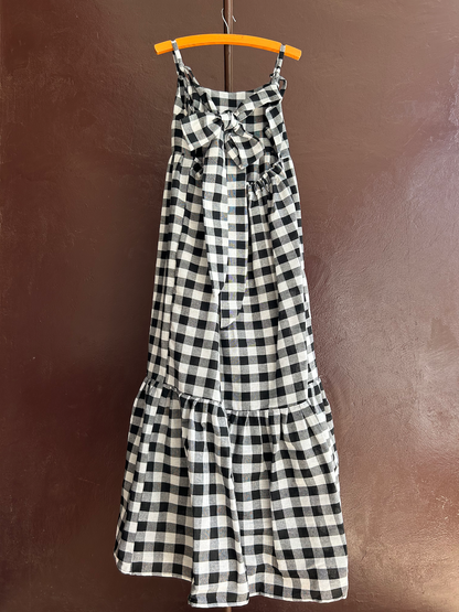 バックリボンドレス (Size M/L)