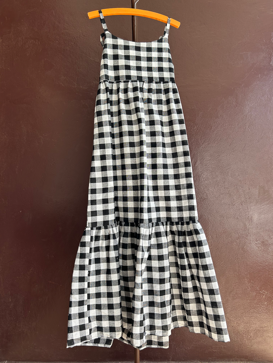 バックリボンドレス (Size M/L)