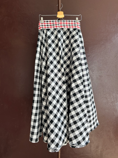 Ribbon Circular Skirt (Size M/L)