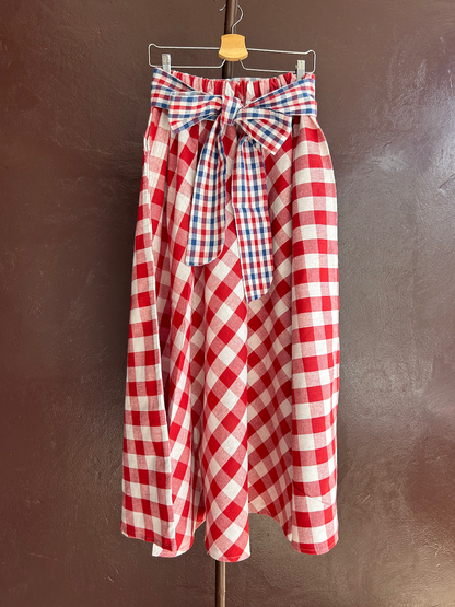 Ribbon Circular Skirt (Size M/L)