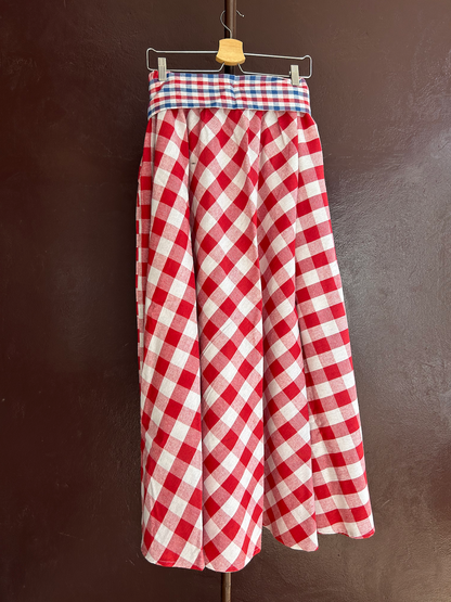 Ribbon Circular Skirt (Size M/L)