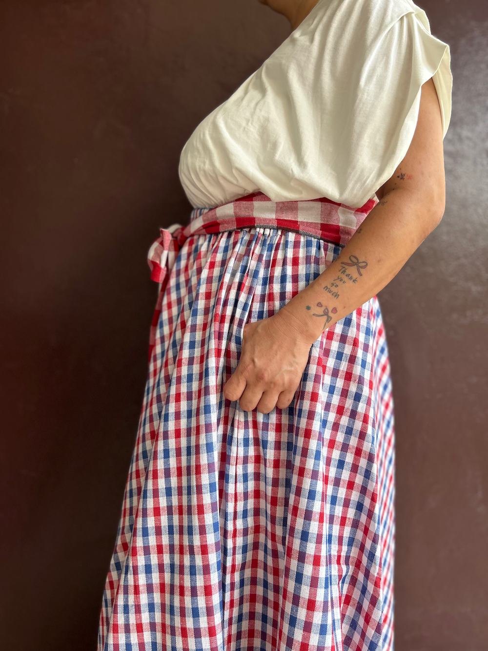 Ribbon Circular Skirt (Size M/L)