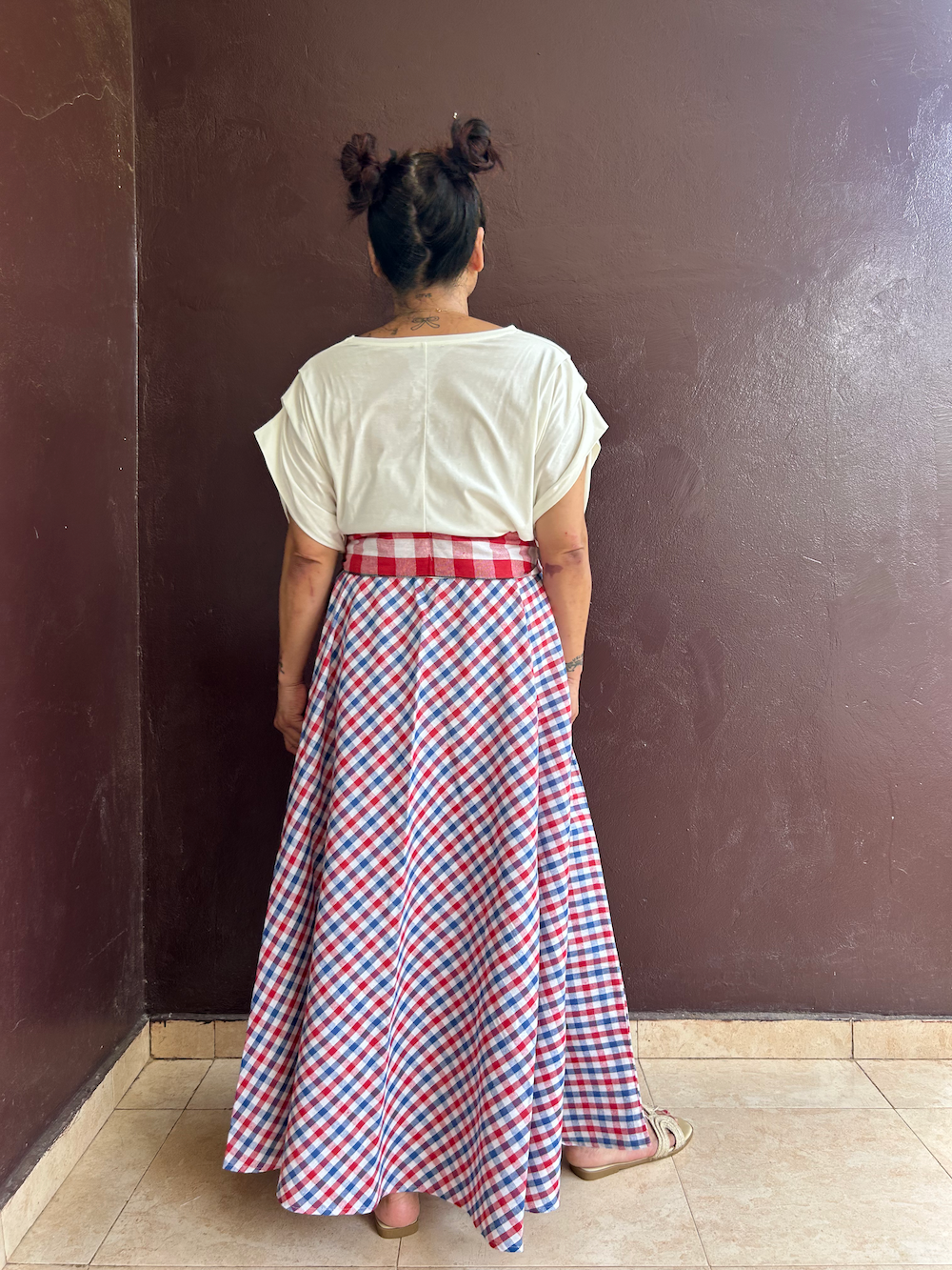 Ribbon Circular Skirt (Size M/L)