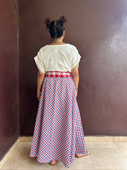 Ribbon Circular Skirt (Size M/L)