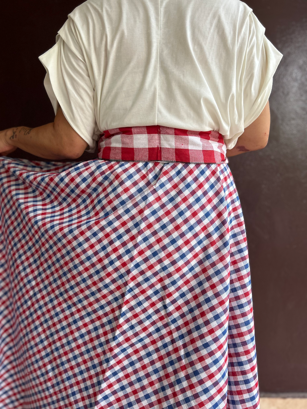 Ribbon Circular Skirt (Size M/L)