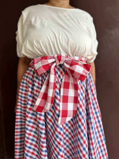 Ribbon Circular Skirt (Size M/L)