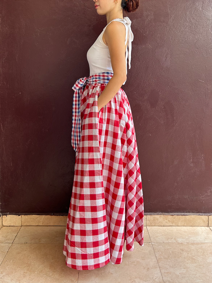 Ribbon Circular Skirt (Size M/L)