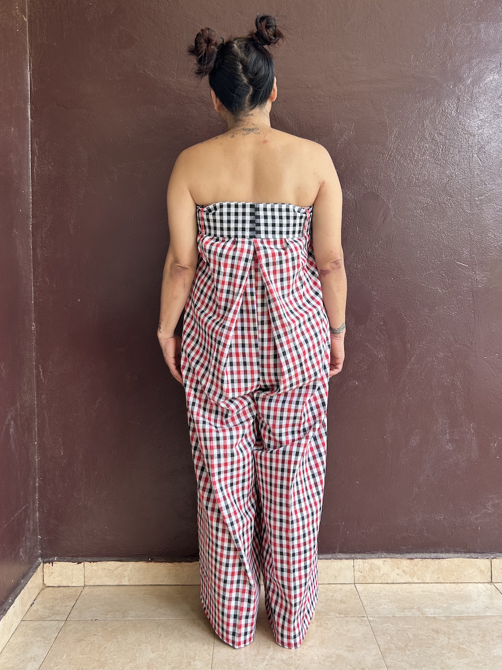 Ribbon Jumpsuit (Size M/L) 