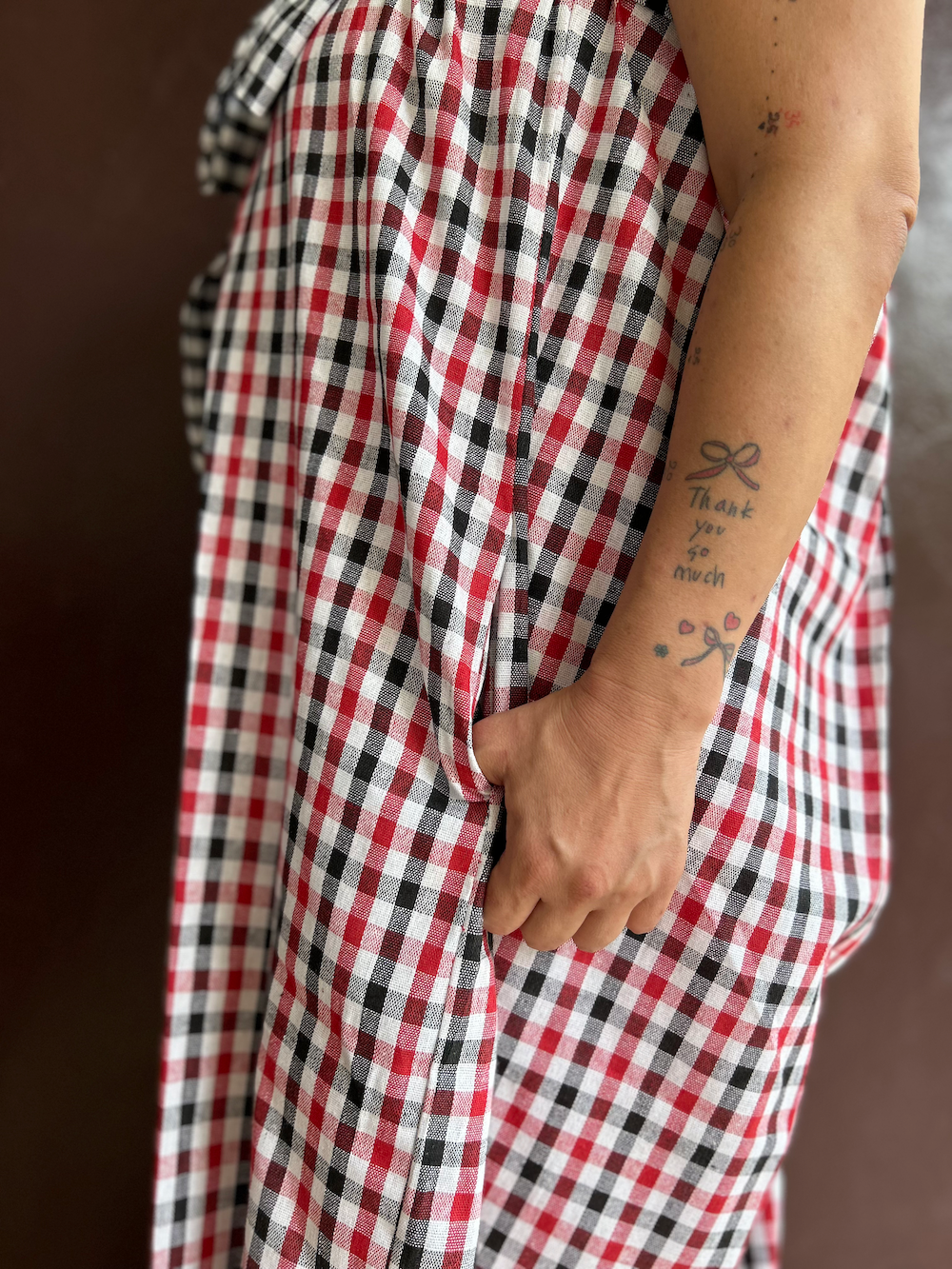 Ribbon Jumpsuit (Size M/L) 