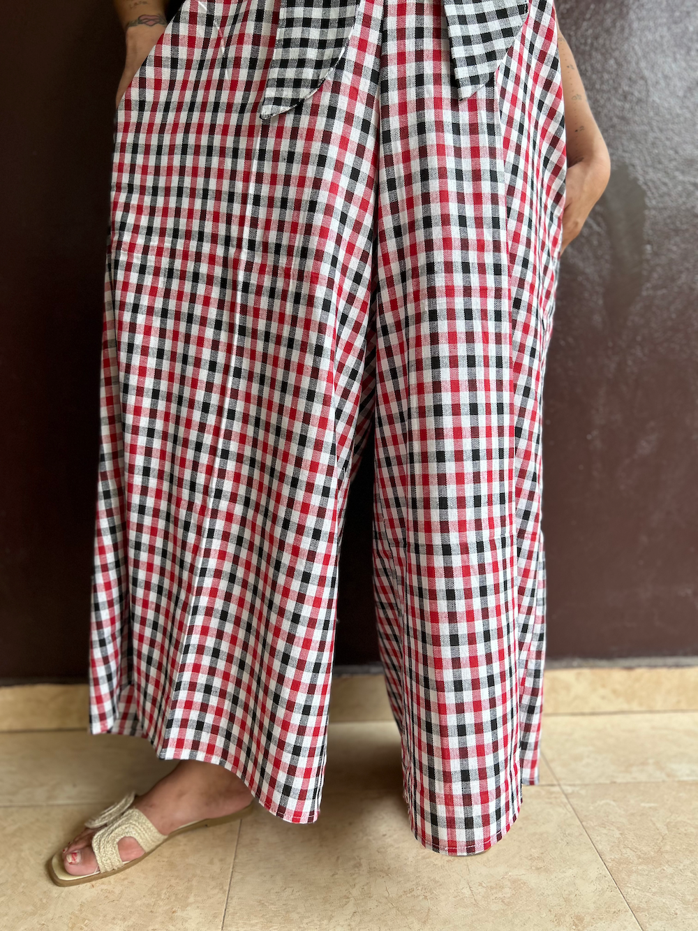 Ribbon Jumpsuit (Size M/L) 