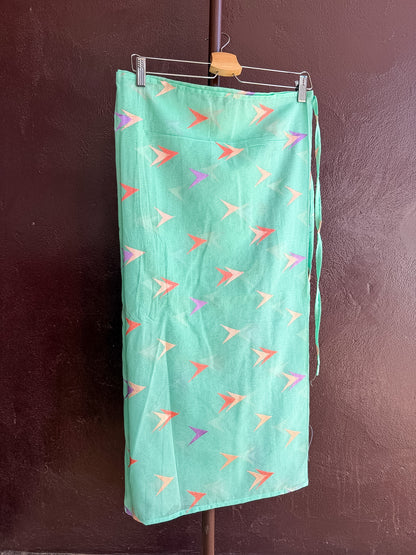 WRAP SKIRT / VOILE MOTIF