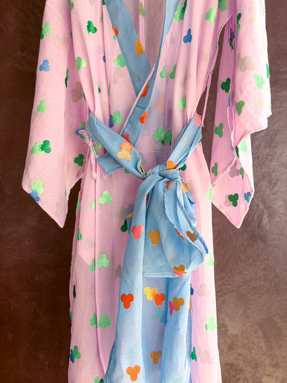 Yukata with Voile Pattern