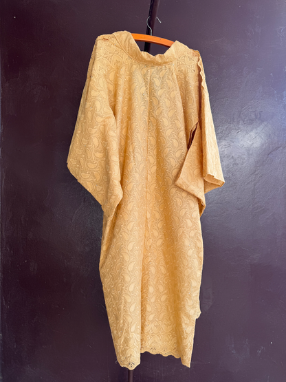 YUKATA BRODE LONG / BEIGE
