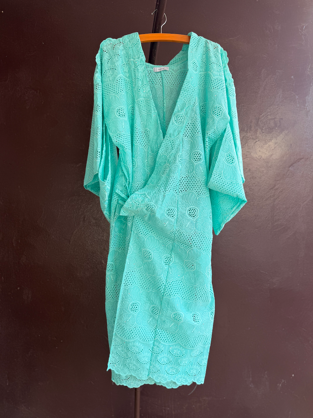 YUKATA BRODE LONG / LIGHT BLUE